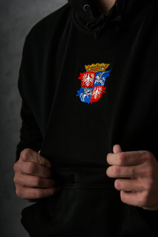 Bluza z kapturem - Rzeczpospolita Obojga Narodów - Tylko haft