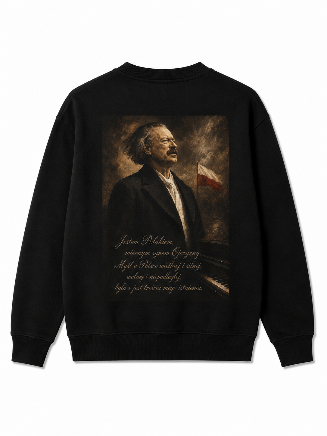 Bluza bez kaptura (Crewneck) - Ignacy Jan Paderewski