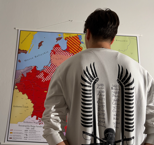 Bluza Historyczna SLAVS — „Rzeczpospolita Obojga Narodów” (Crewneck)