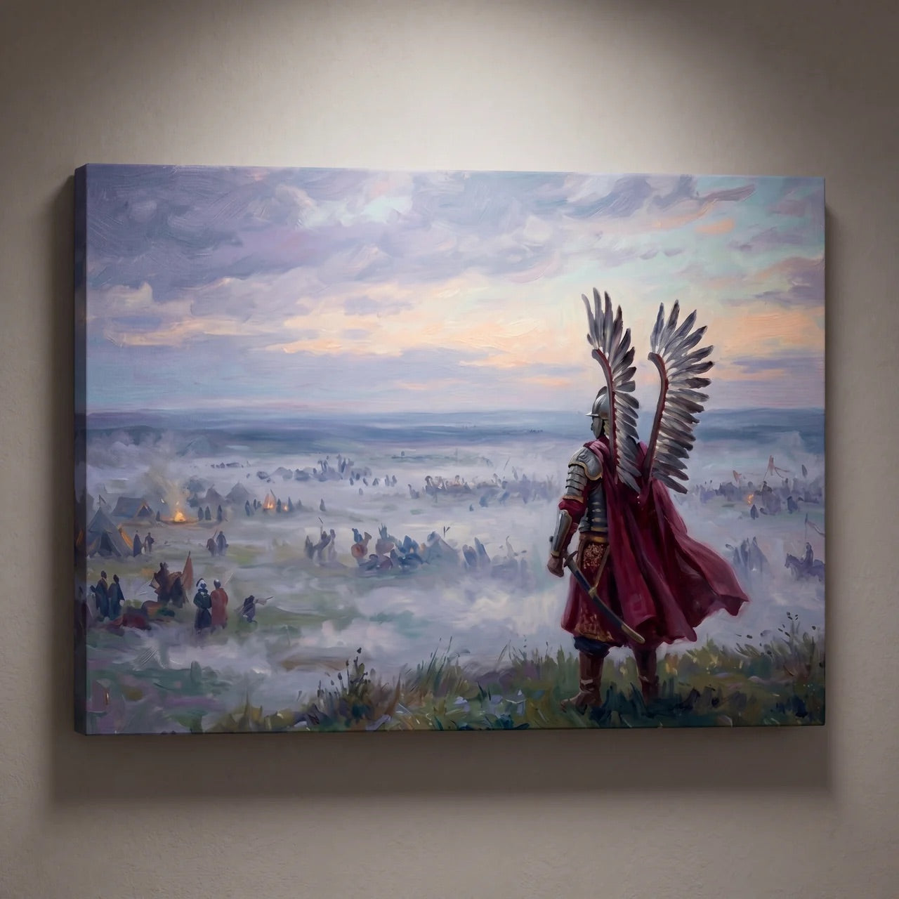 Obraz Samotny Husarz