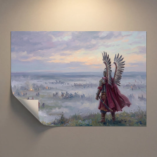 Plakat Samotny husarz
