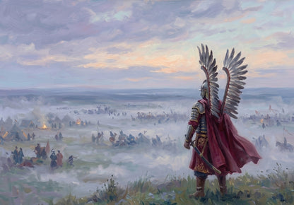 Obraz Samotny Husarz